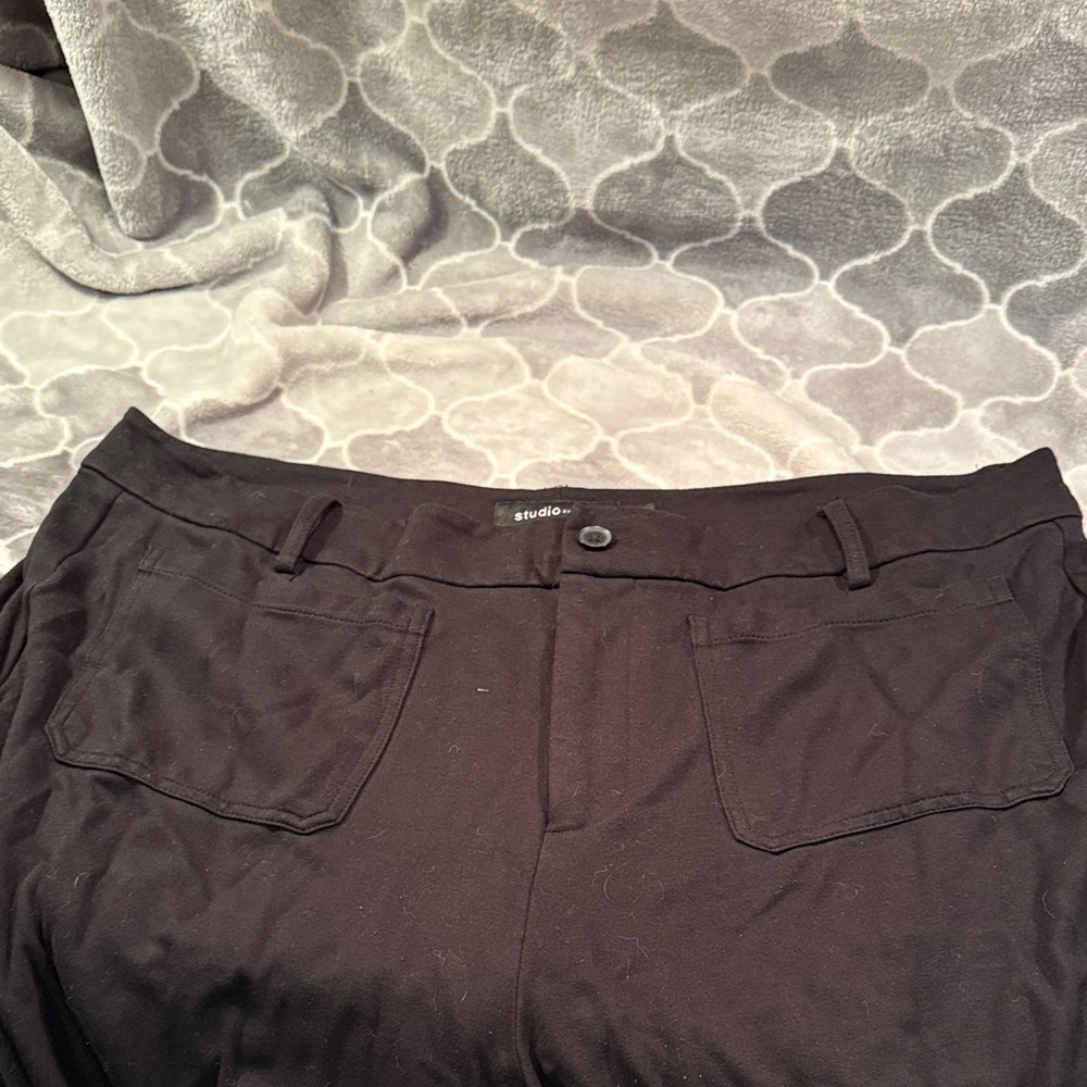 Studio Black Wide Leg Pants